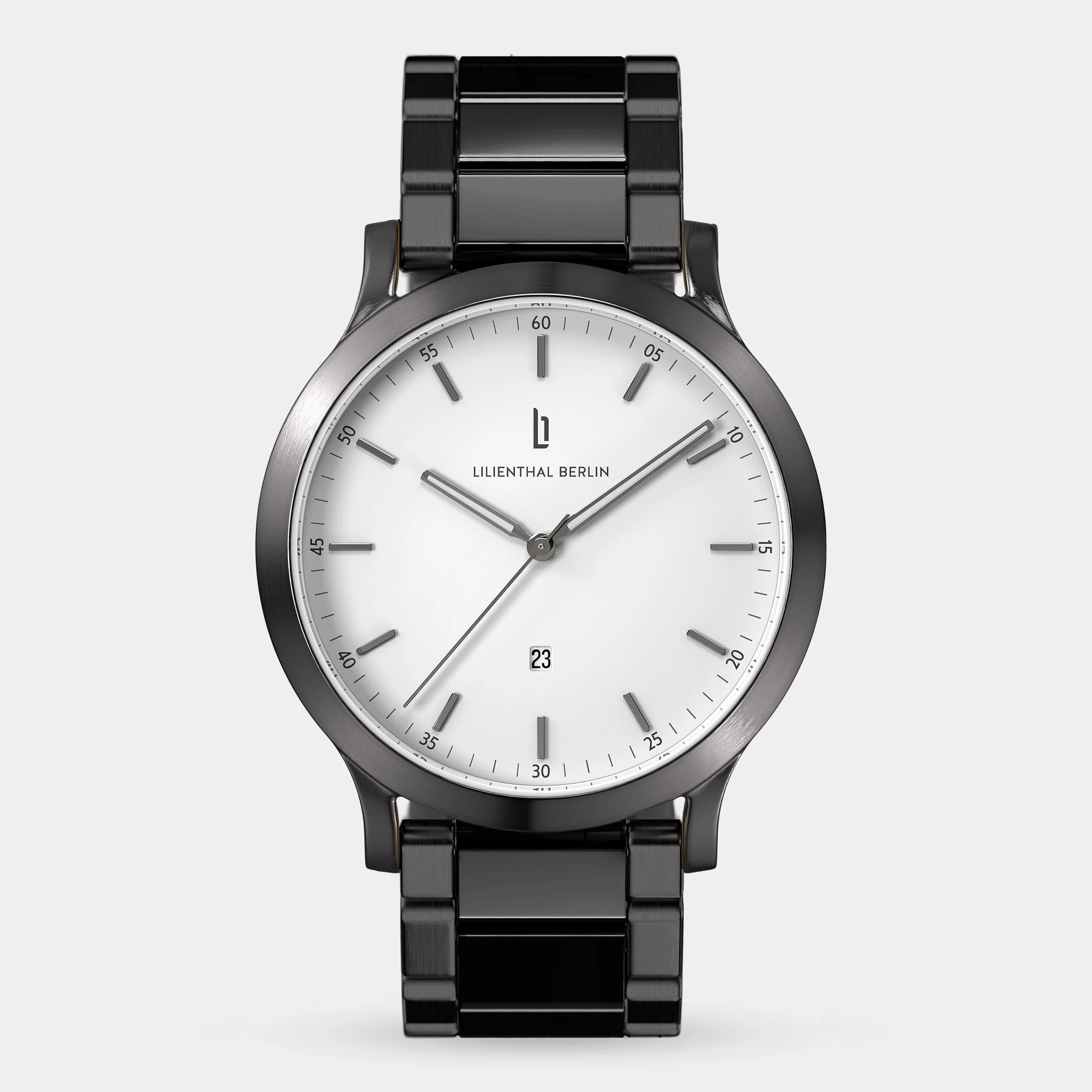 Huxley – Dark Silver White