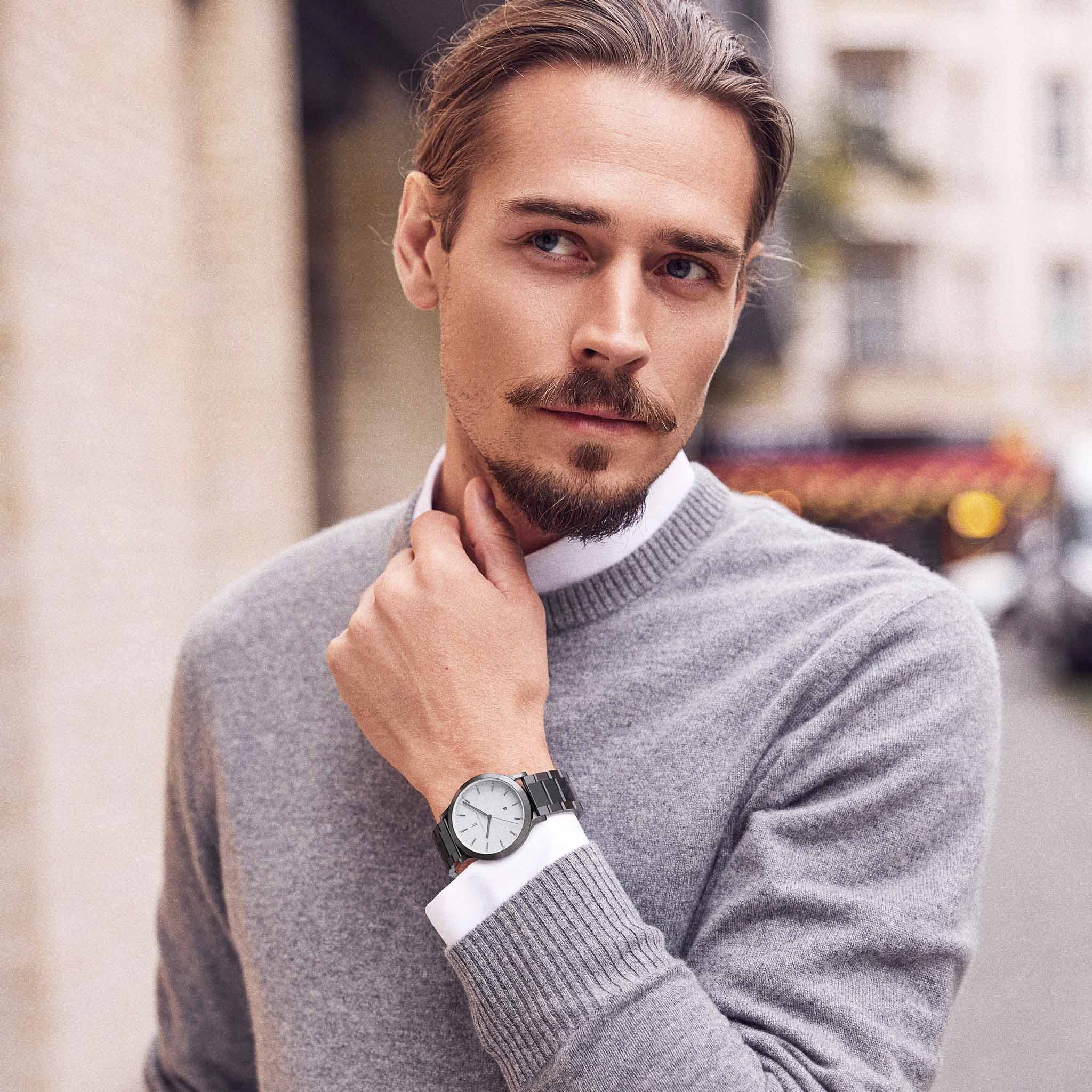 Huxley – Dark Silver White - Image 4