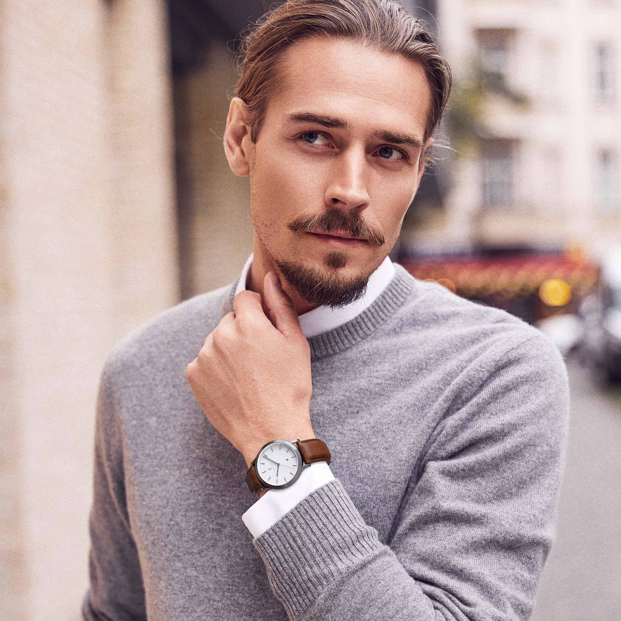 Huxley – Dark Silver White - Image 3