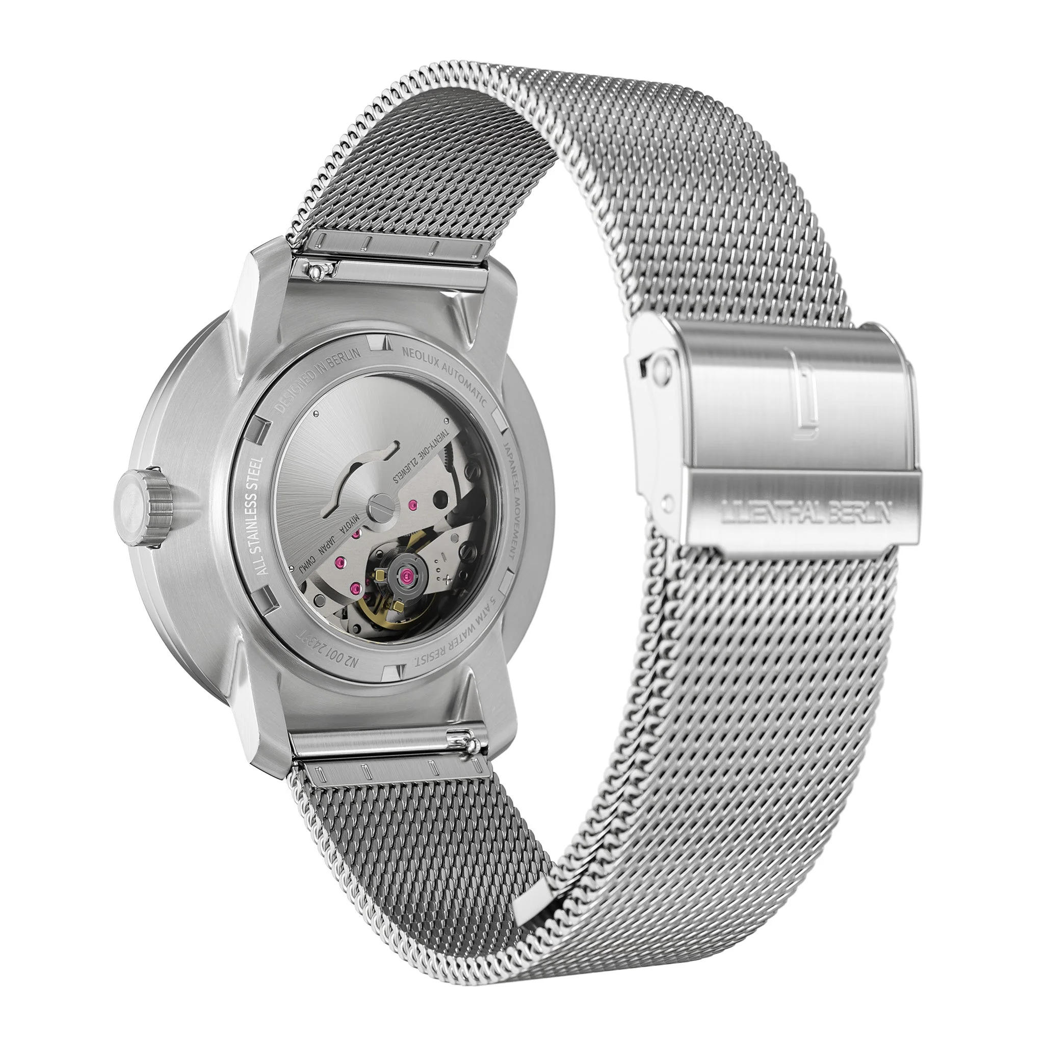 Neolux Day Date – Silver White - Image 4