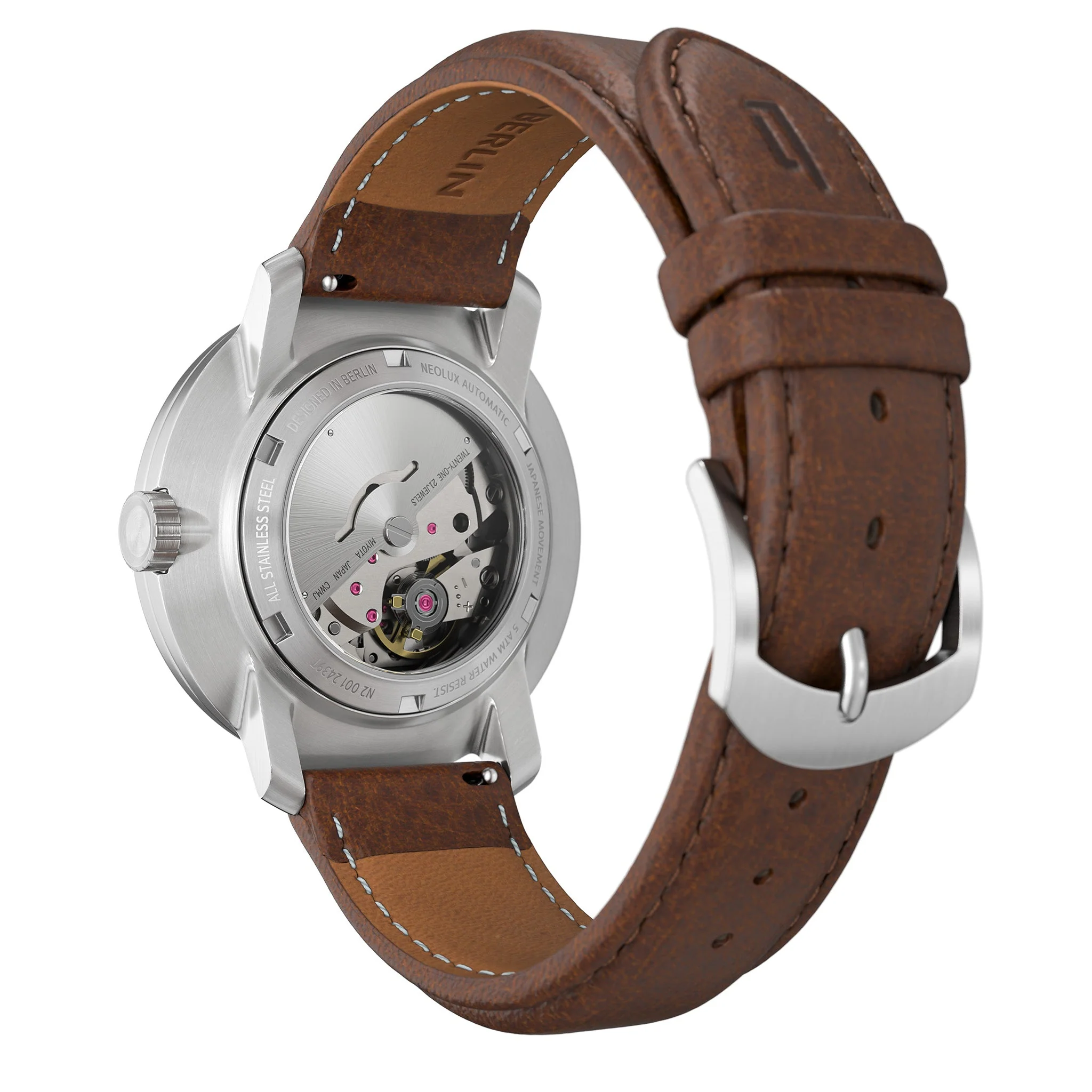 Neolux Day Date – Silver White - Image 4