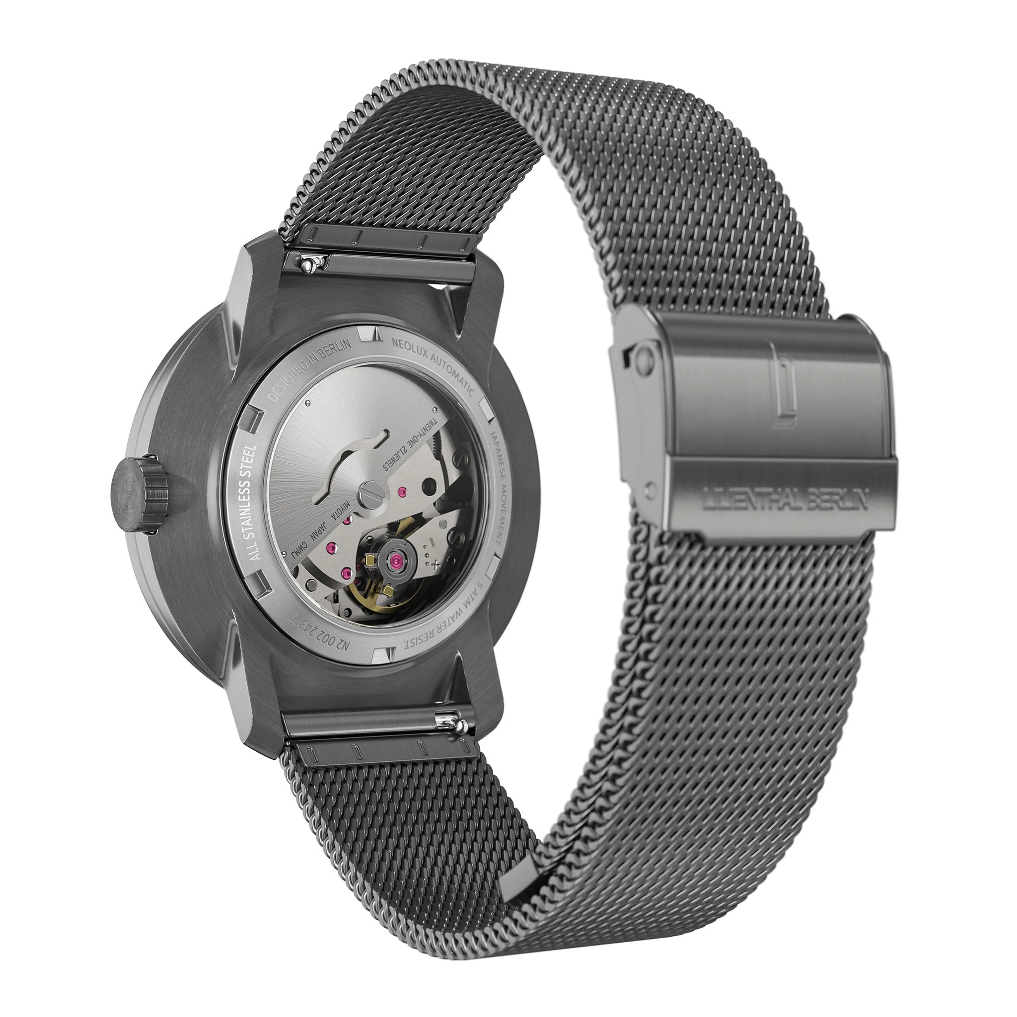 Neolux Day Date – Dark Silver Blue - Image 4