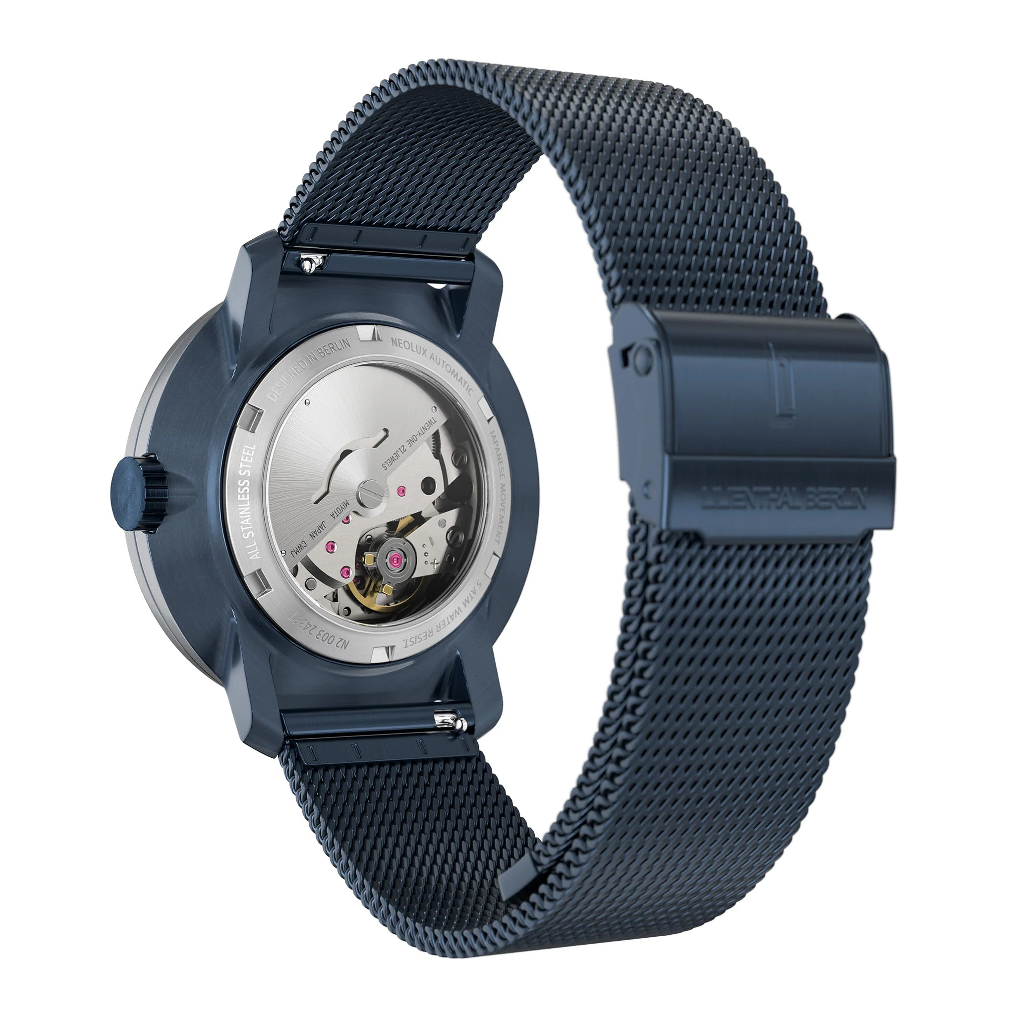 Neolux Day Date – Blue Rose Gold - Image 8