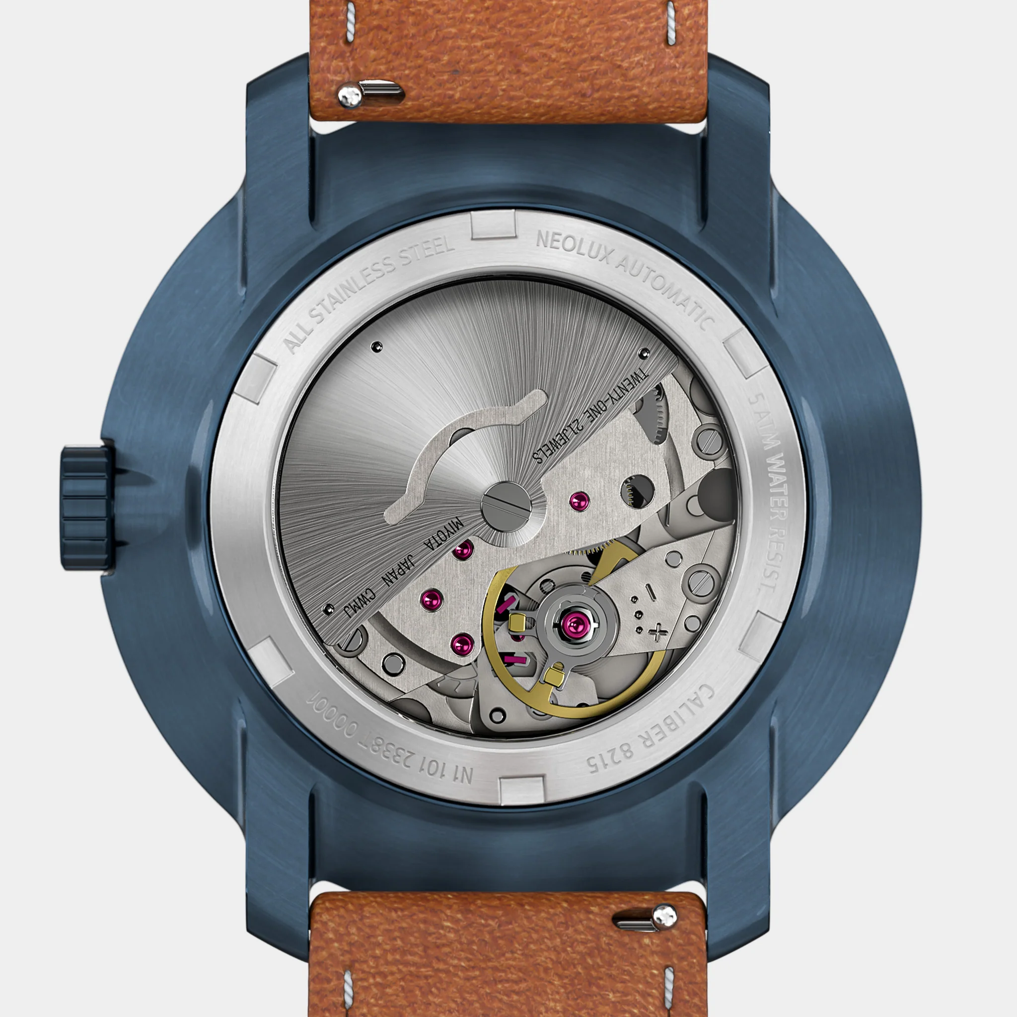 Neolux Day Date – Blue Rose Gold - Image 7
