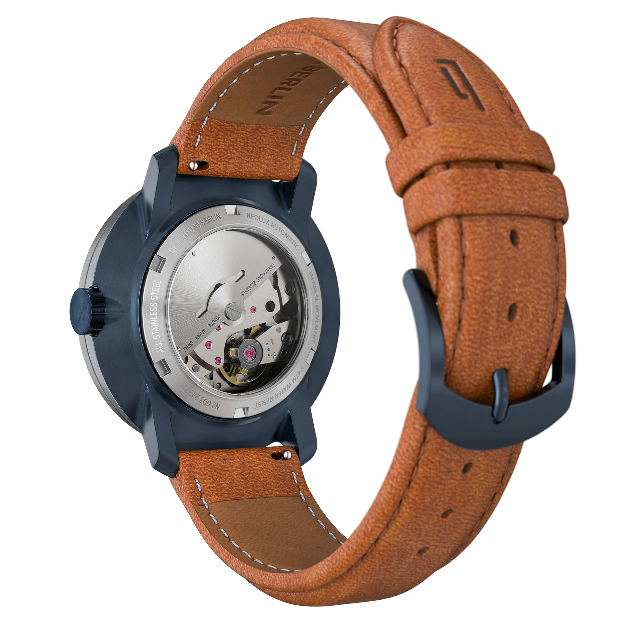 Neolux Day Date – Blue Rose Gold - Image 8