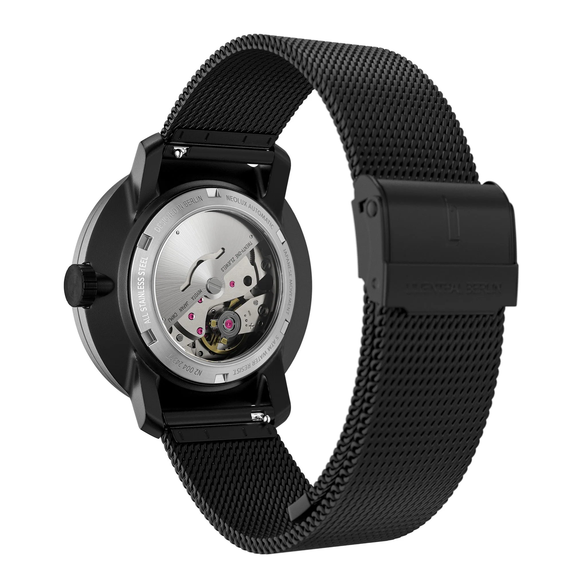 Neolux Day Date – Black Blue - Image 8