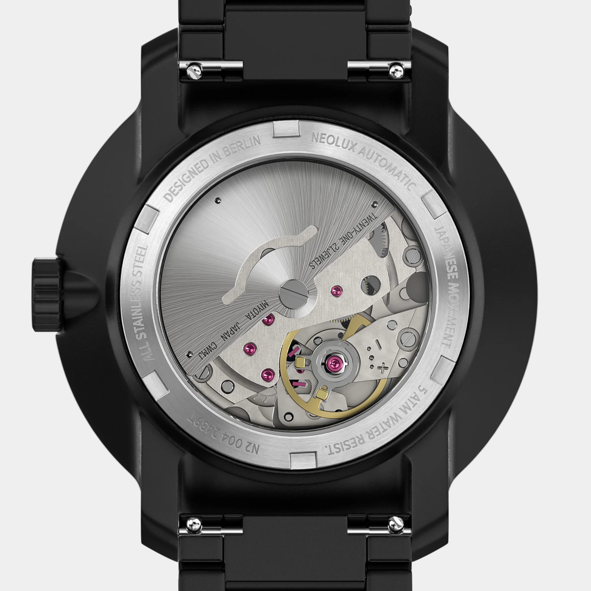 Neolux Day Date – Black Blue - Image 7