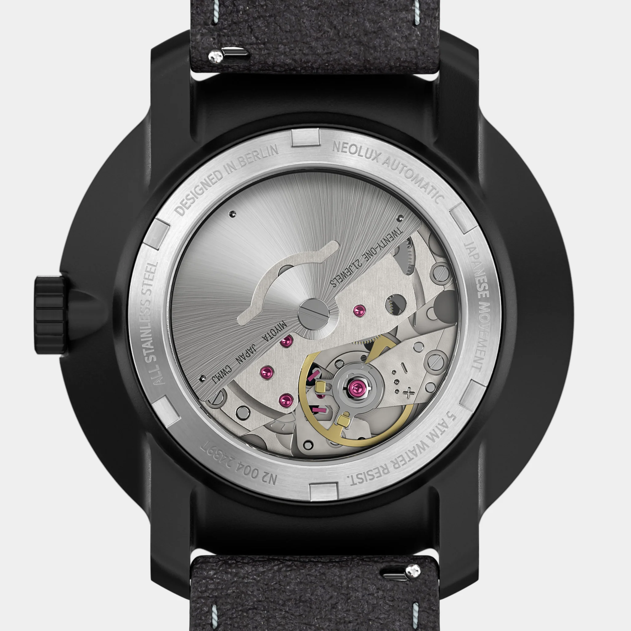 Neolux Day Date – Black Blue - Image 7
