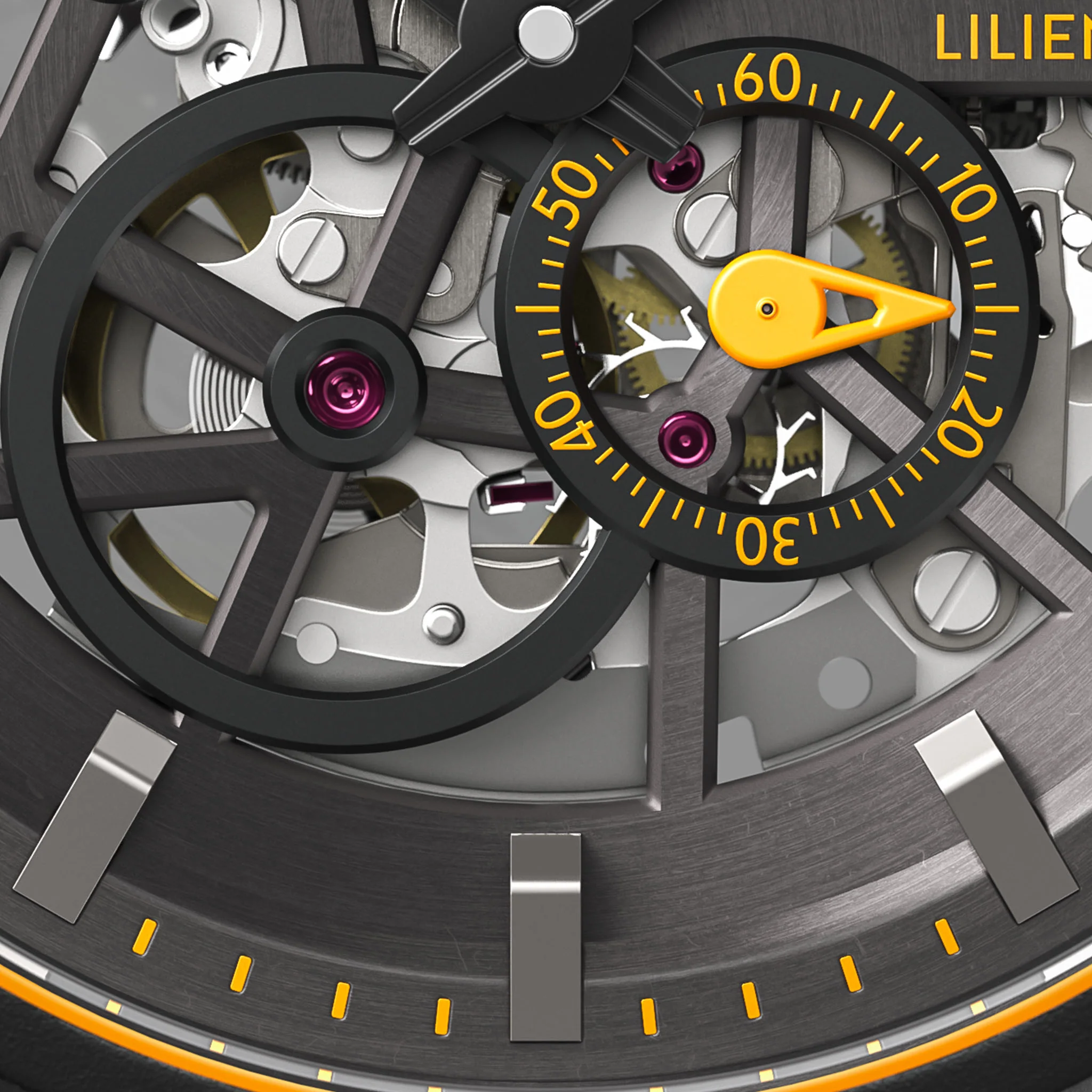 Neolux Skeleton – Black Orange - Image 7