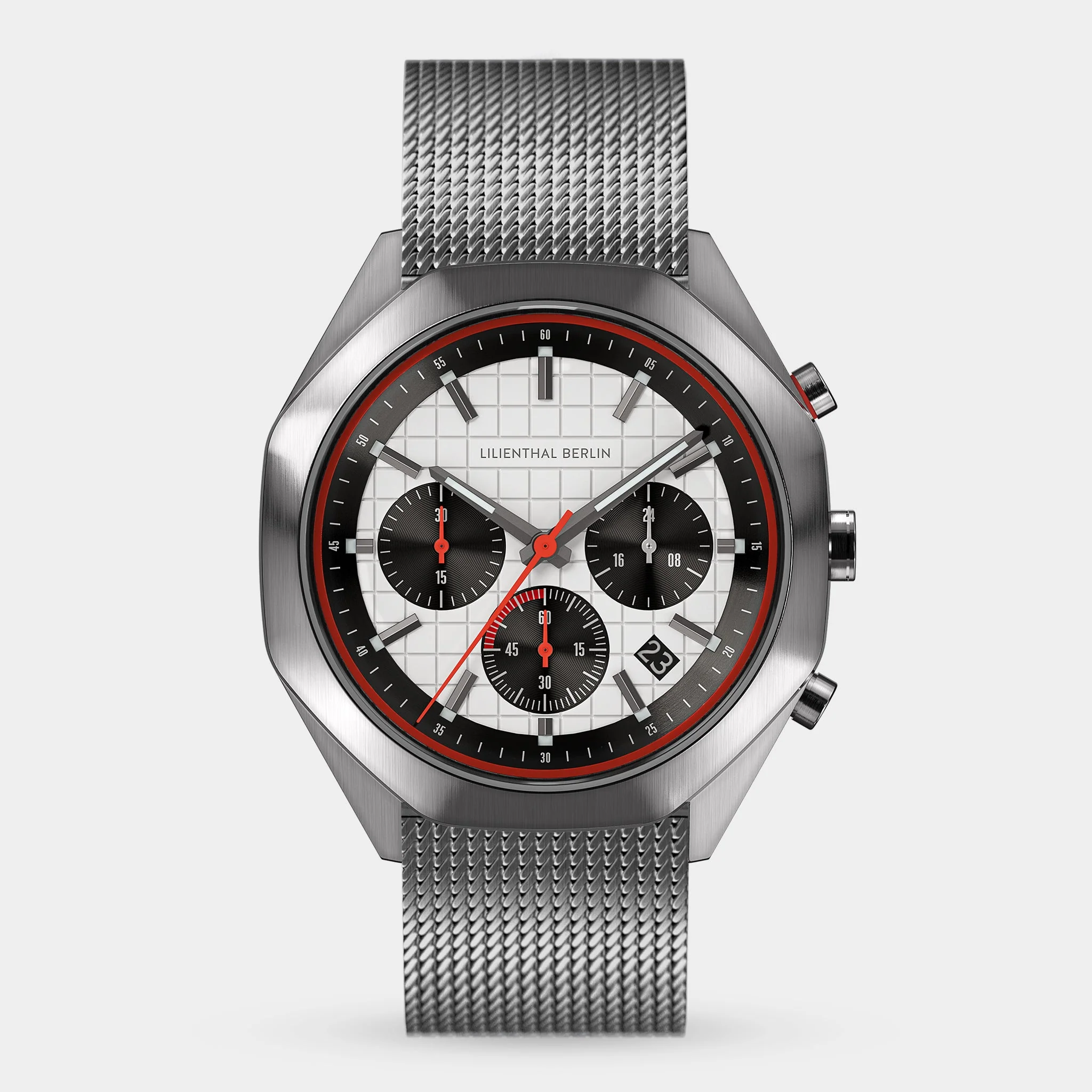 Octachrono – Silver Red