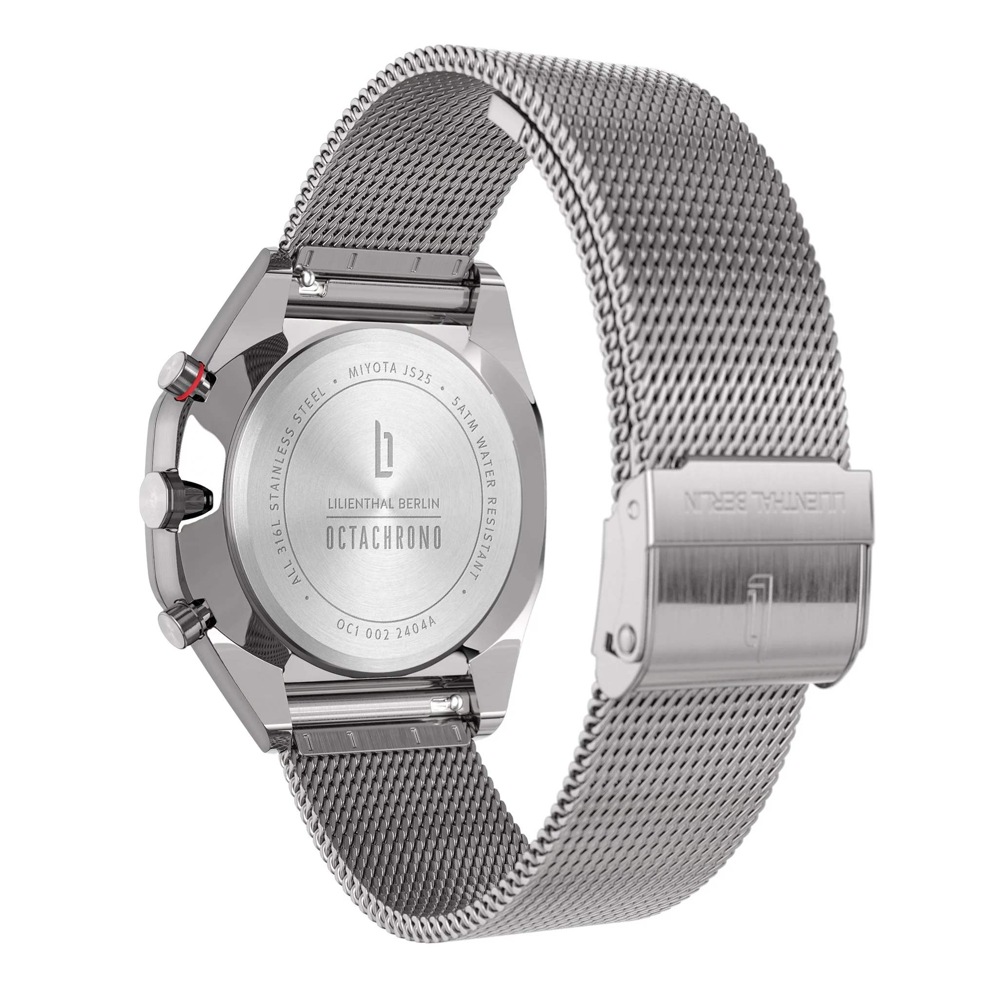 Octachrono – Silver Red - Image 4