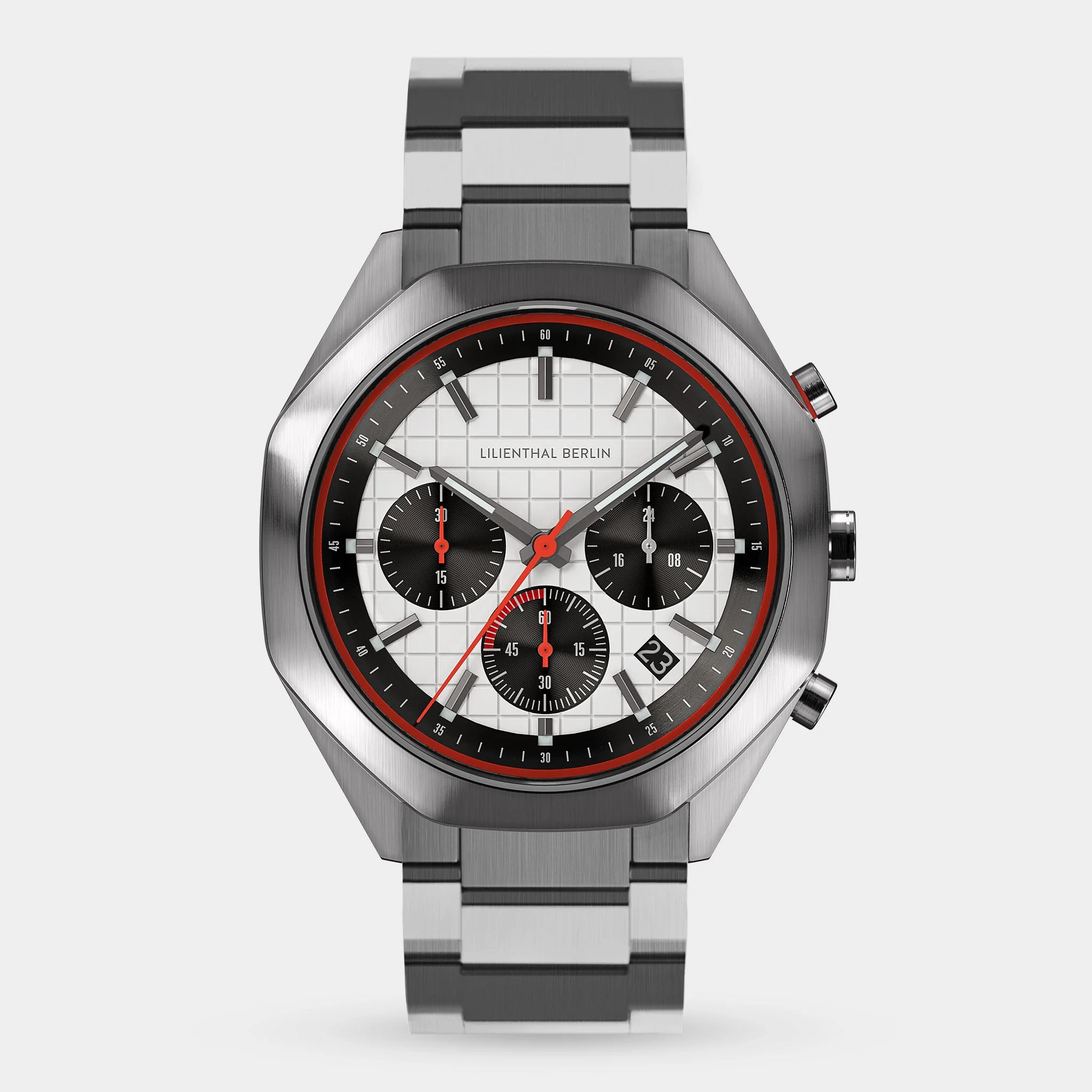 Octachrono – Silver Red