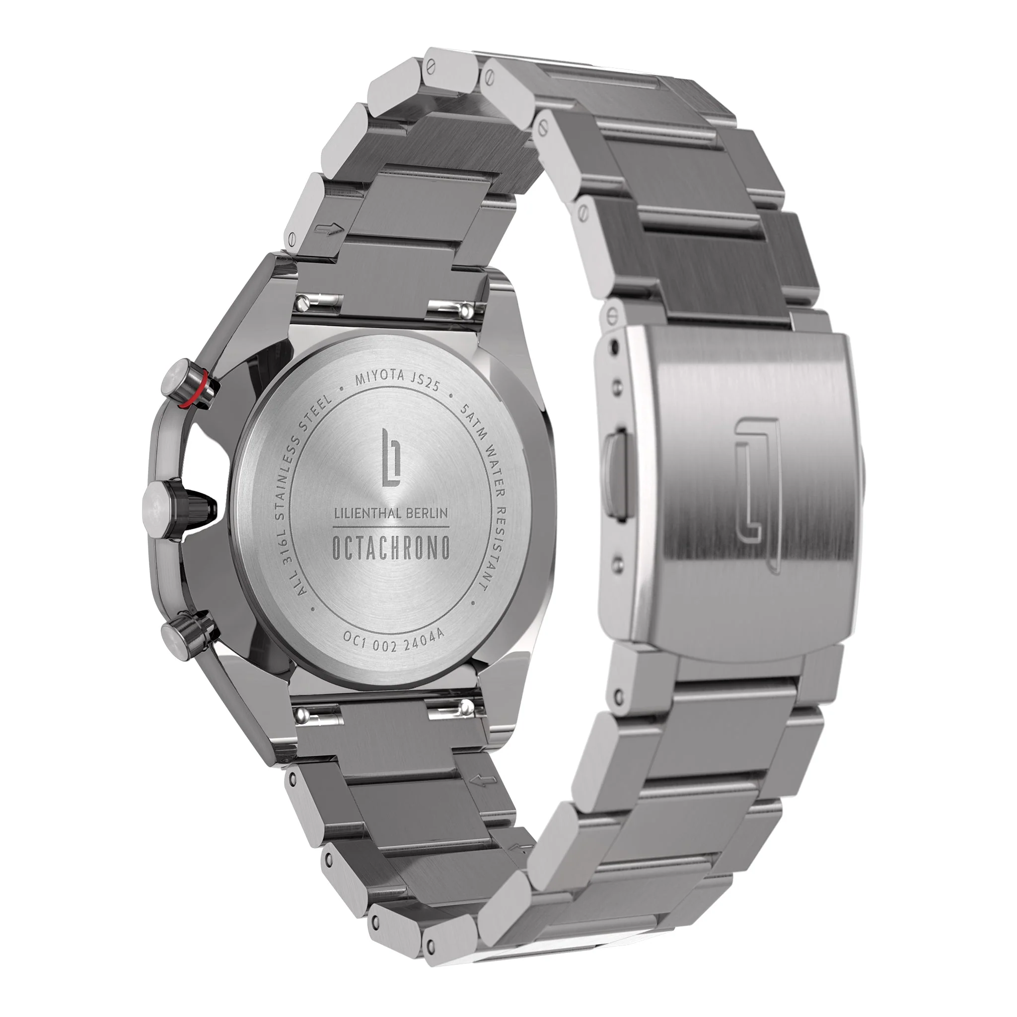 Octachrono – Silver Red - Image 4