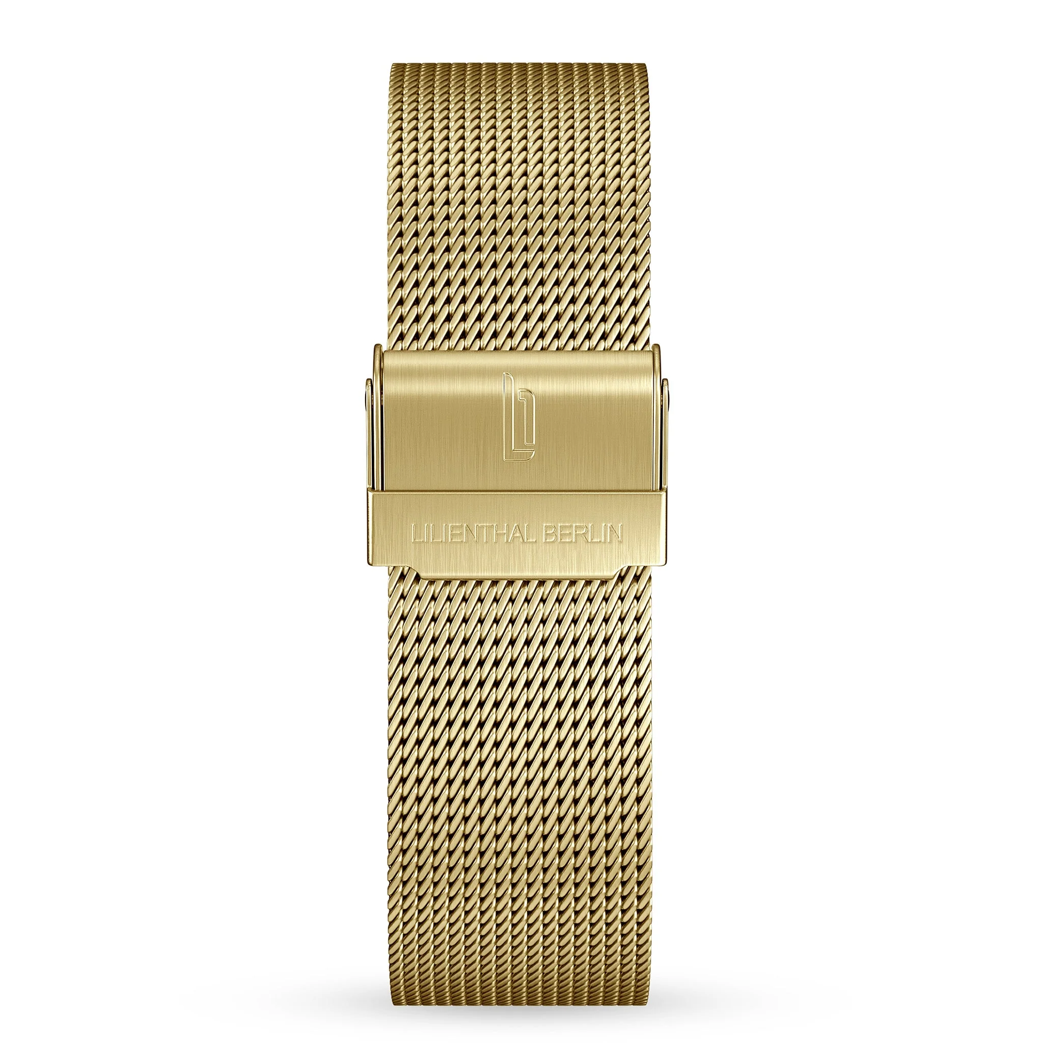 Mesh Strap – Gold Brushed