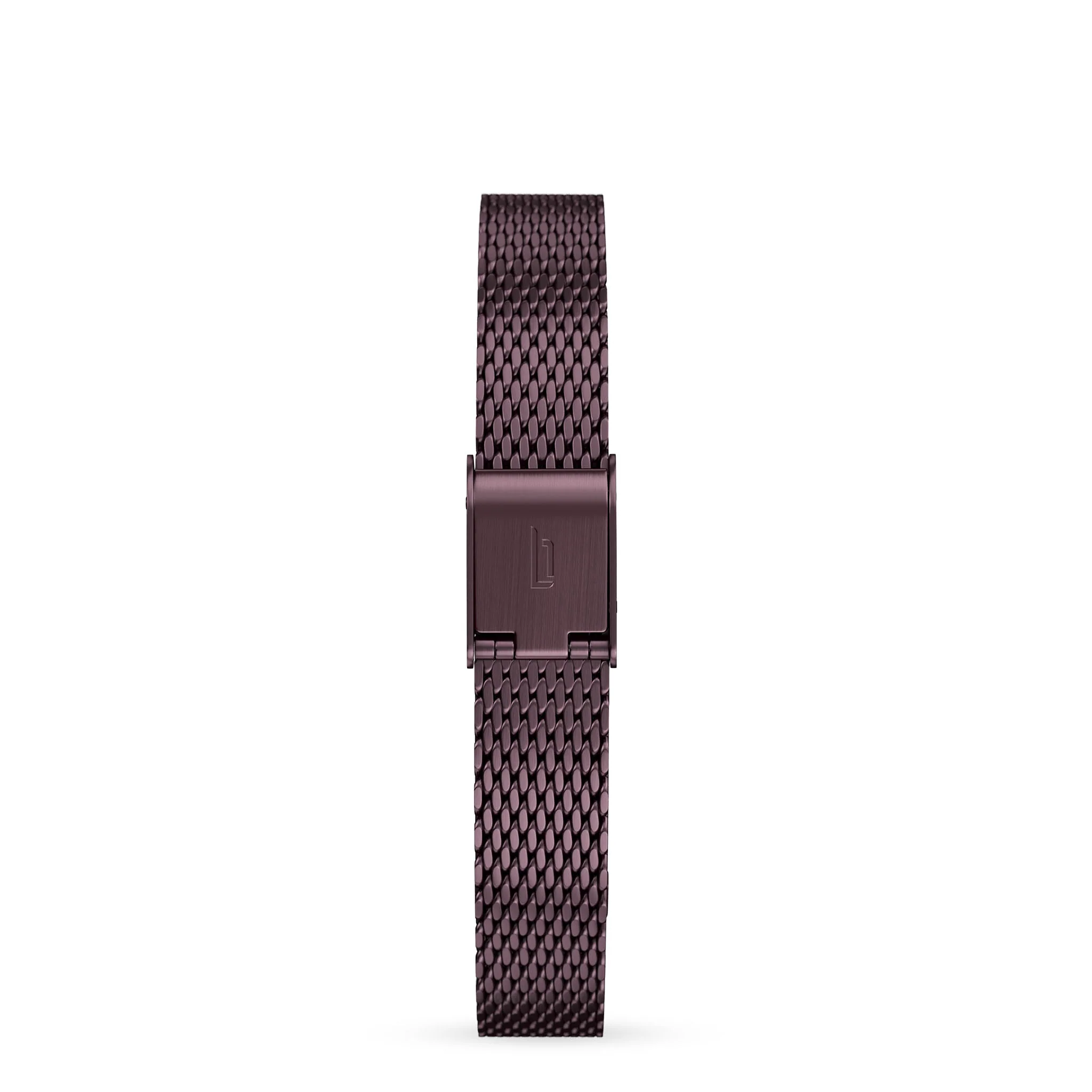 Mesh Strap – Burgundy Brushed