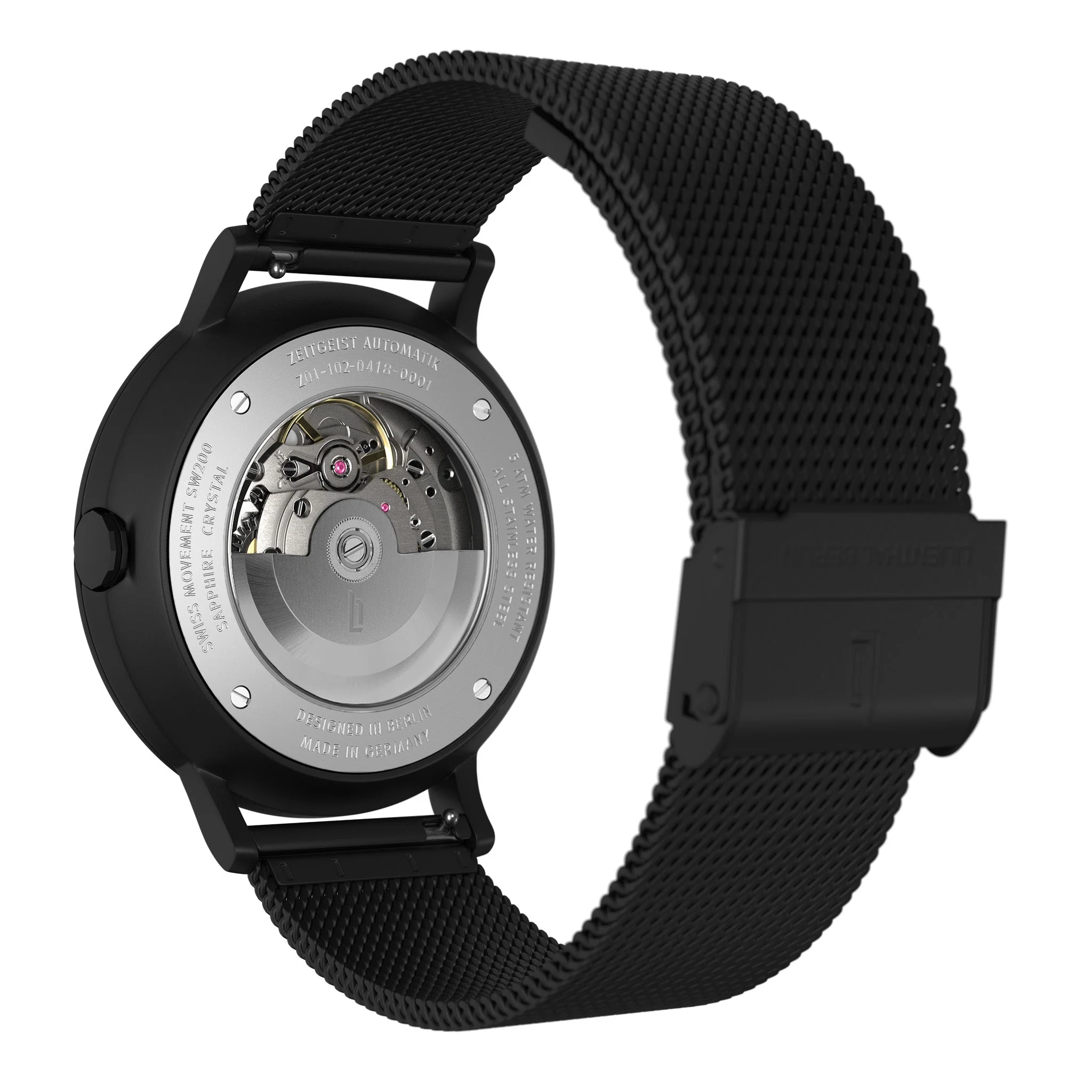Zeitgeist Automatik – All Black - Image 4