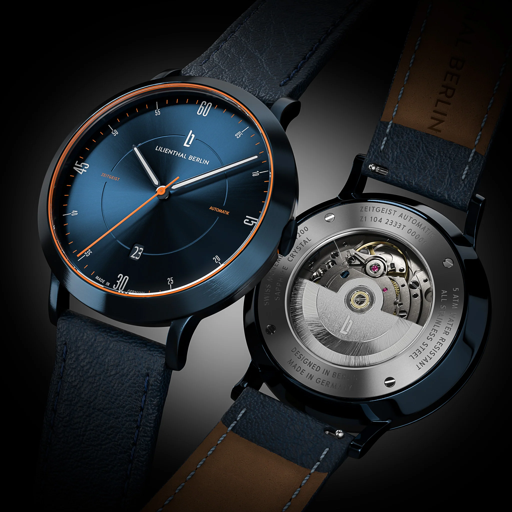 Zeitgeist Automatik – Blue Orange - Image 2