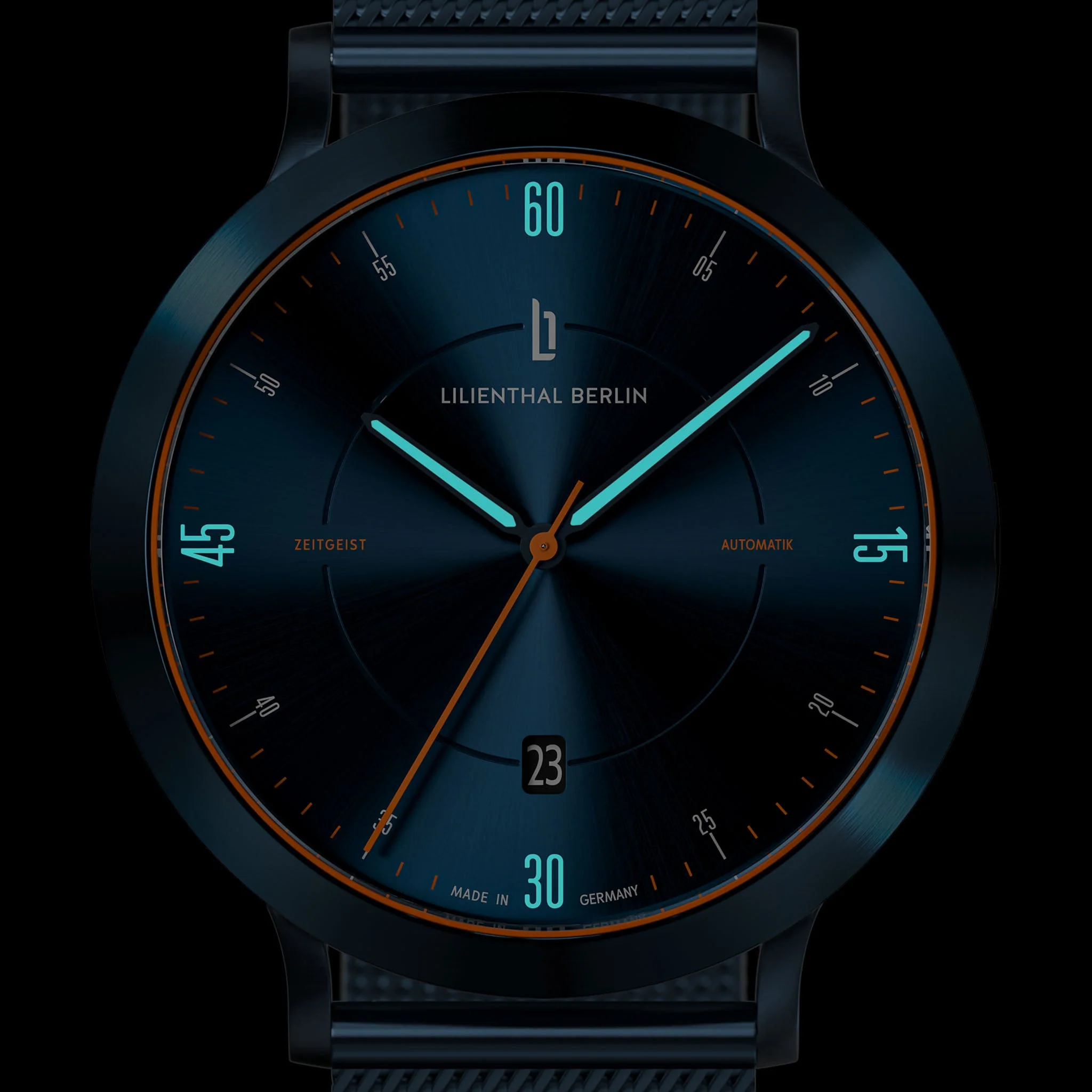 Zeitgeist Automatik Blue Orange - Image 3