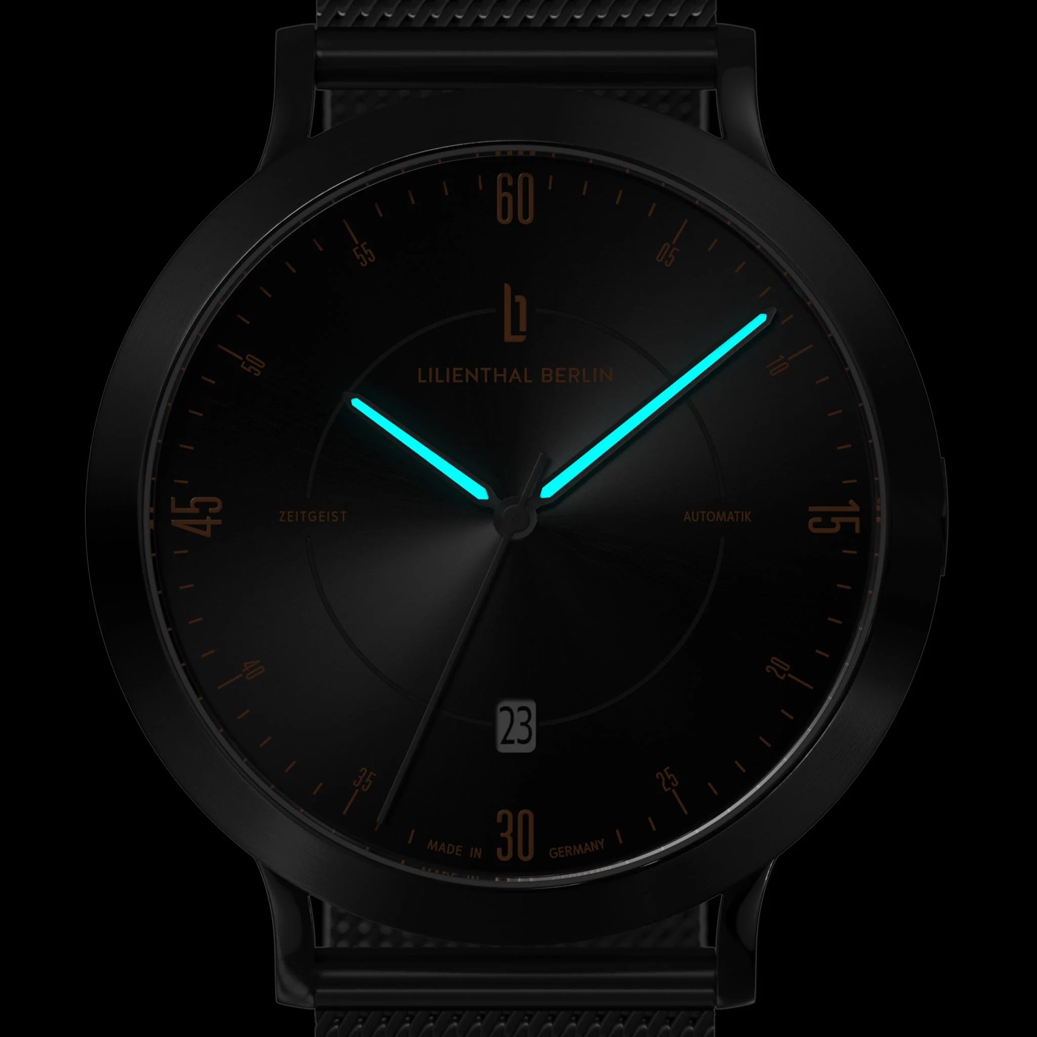 Zeitgeist Automatik – Dark Silver Orange - Image 4