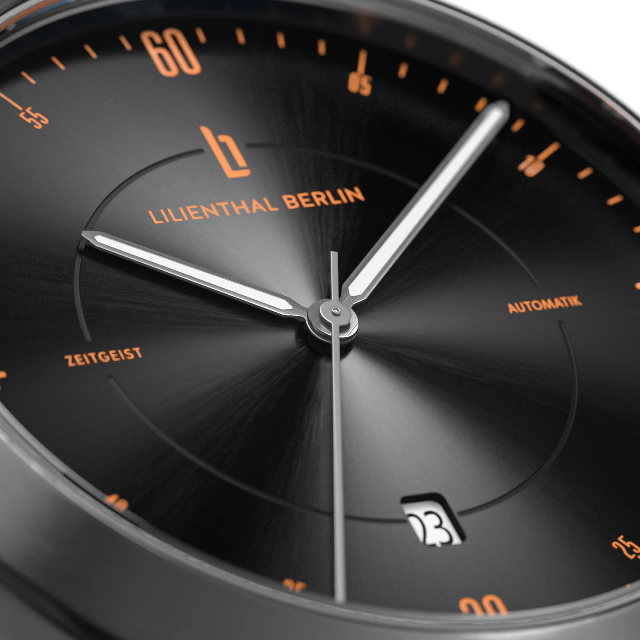 Zeitgeist Automatik – Dark Silver Orange - Image 3