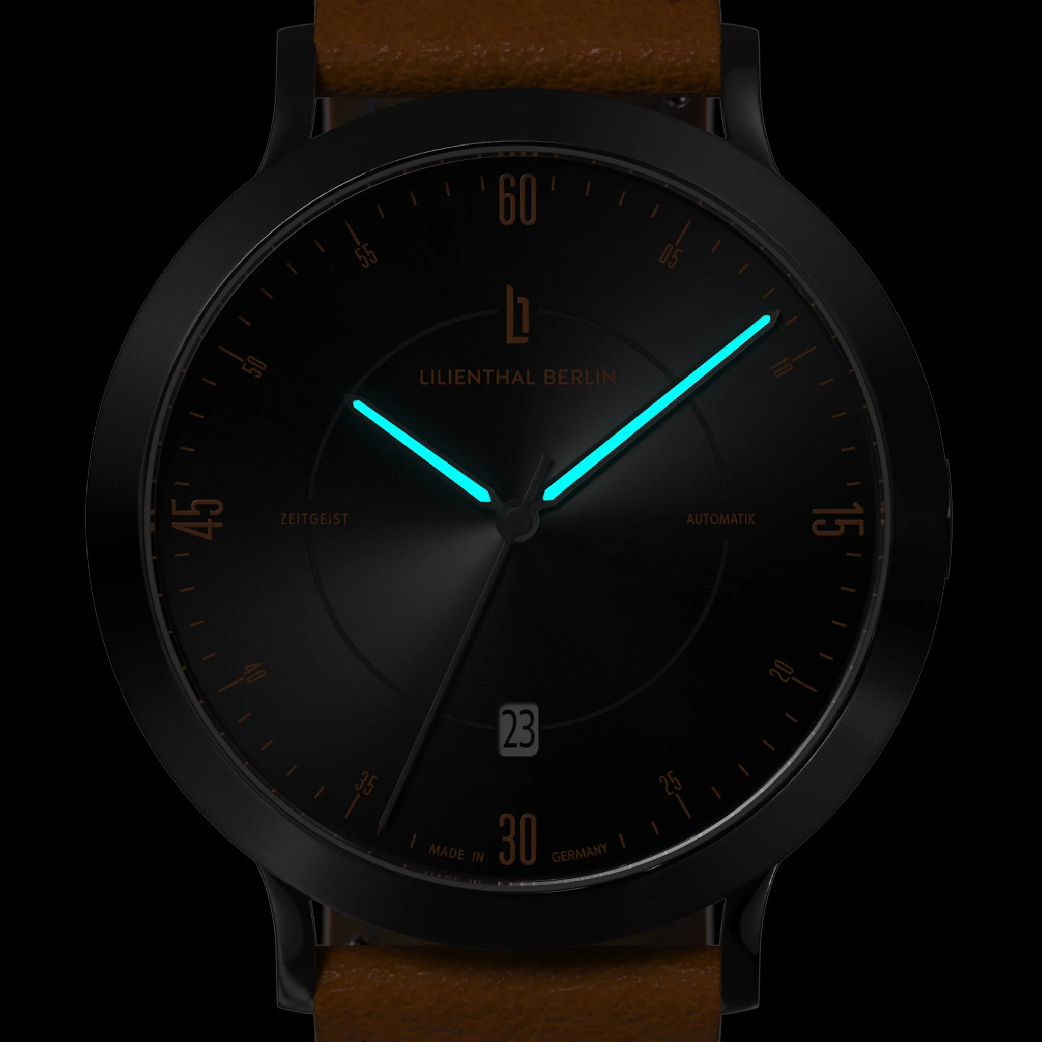 Zeitgeist Automatik – Dark Silver Orange - Image 4