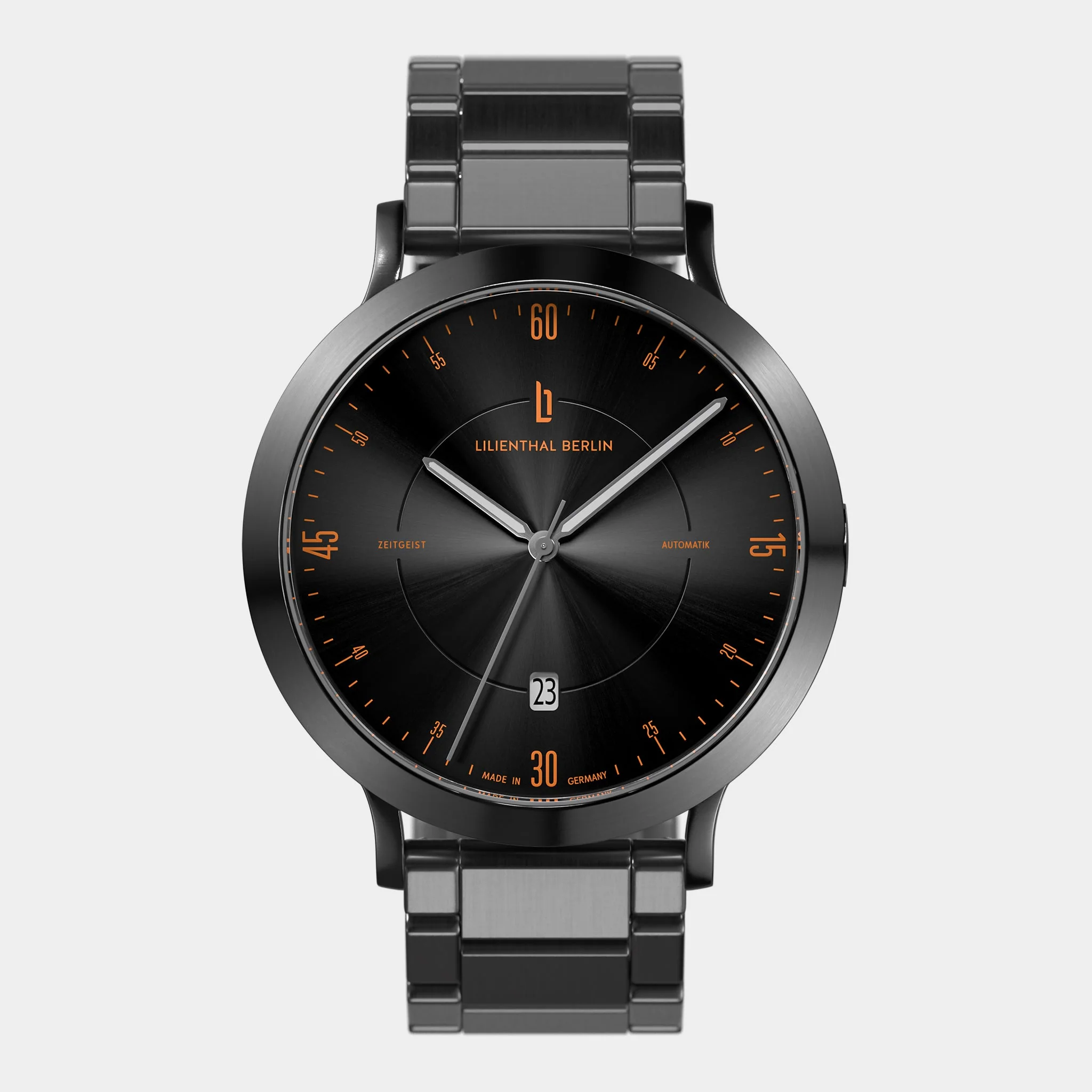 Zeitgeist Automatik – Dark Silver Orange